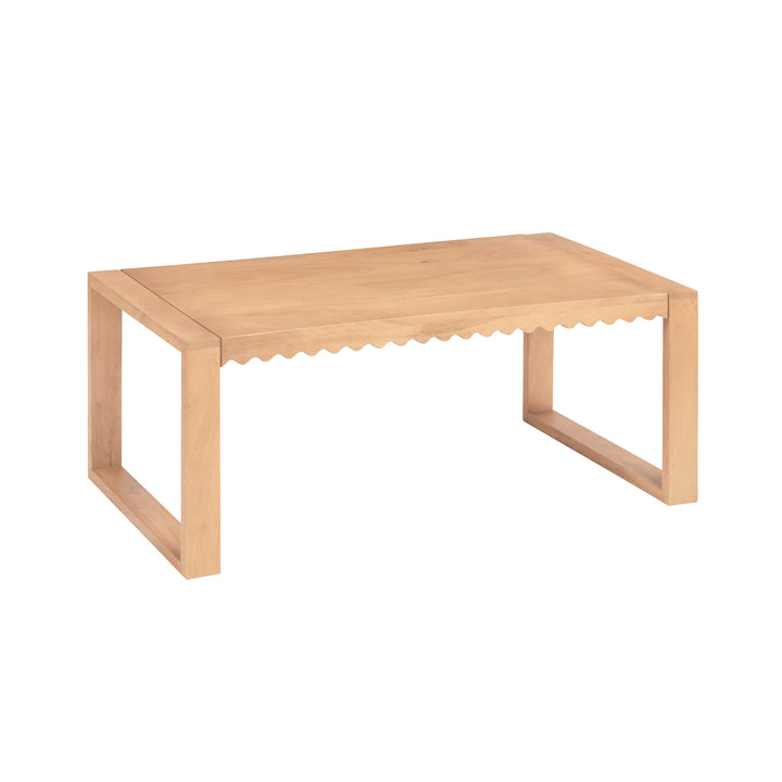 Evo Solid Wood Coffee Table - Blonde Natural