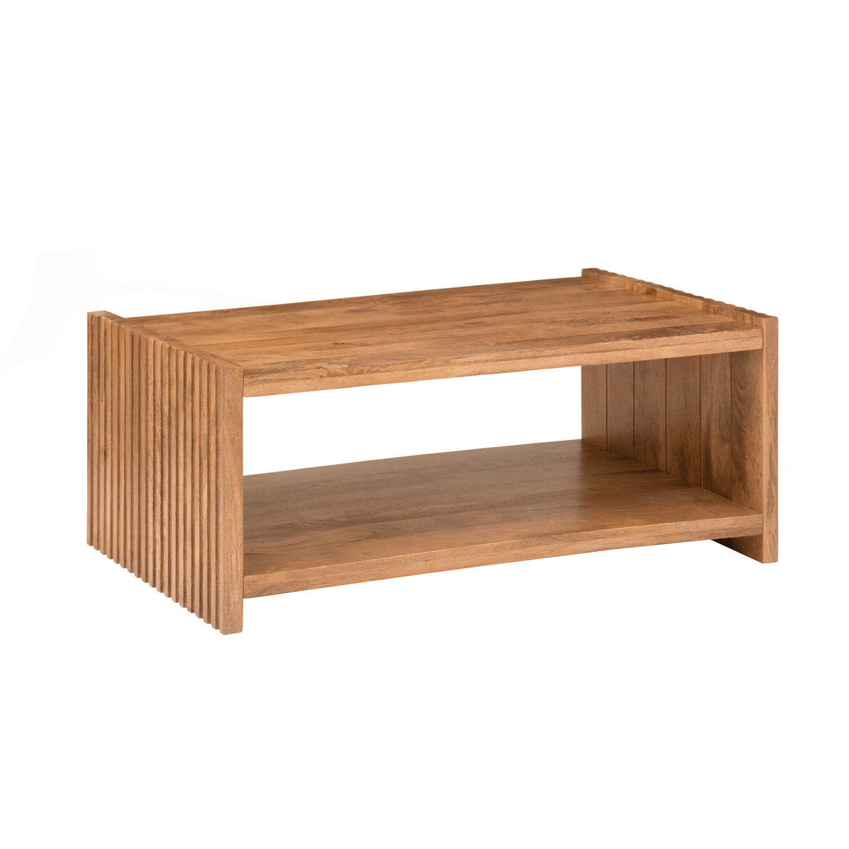Marli Solid Wood Coffee Table - Mid Tone Honey