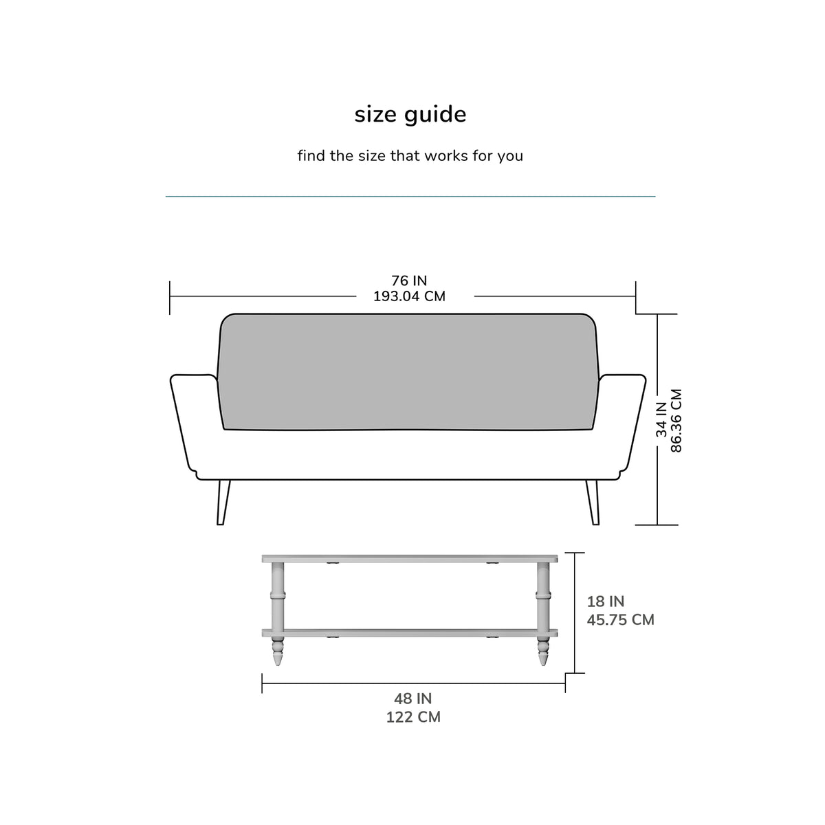 Rhonda Solid Wood Coffee Table - Warm Sand