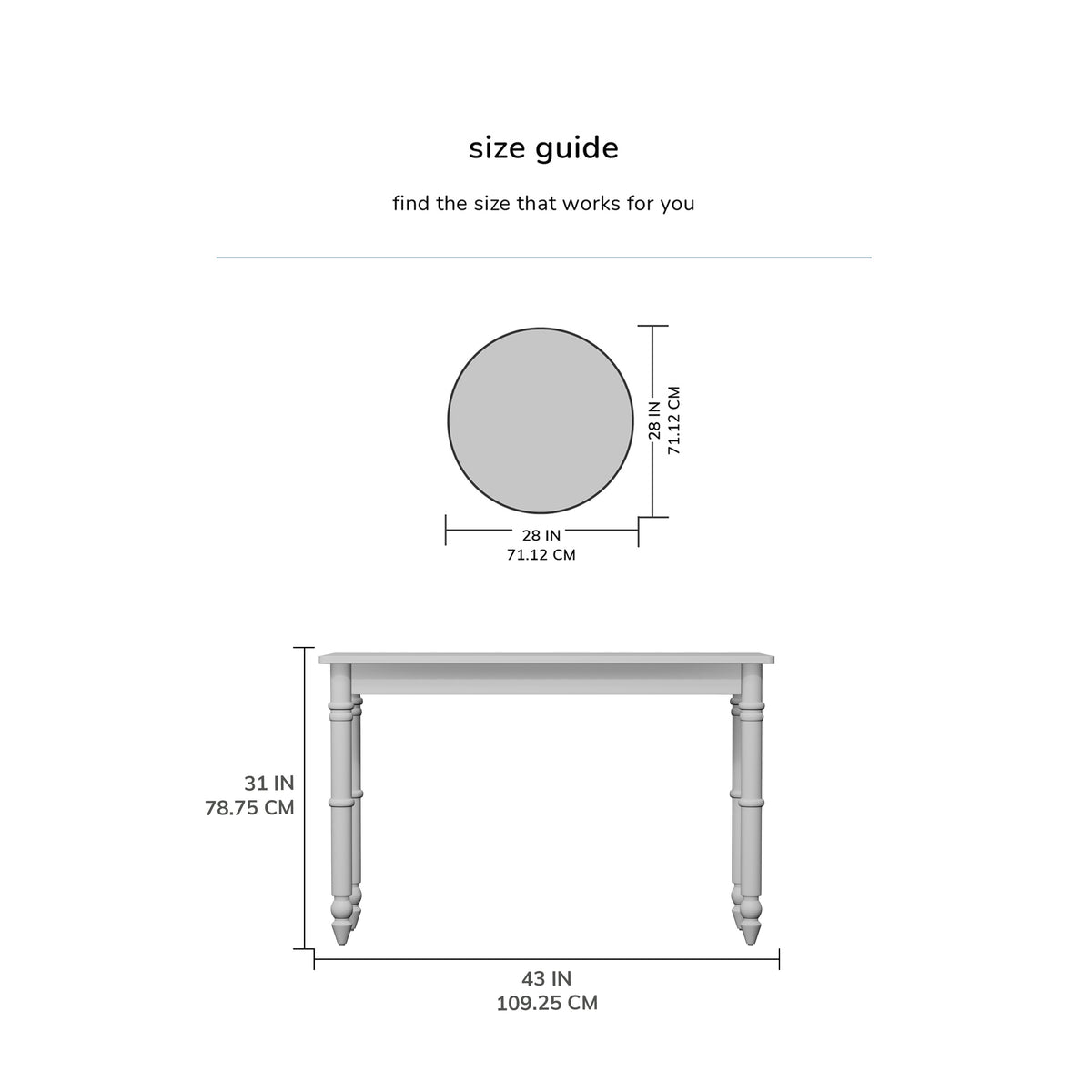 Rhonda Solid Wood Console Table - Warm Sand
