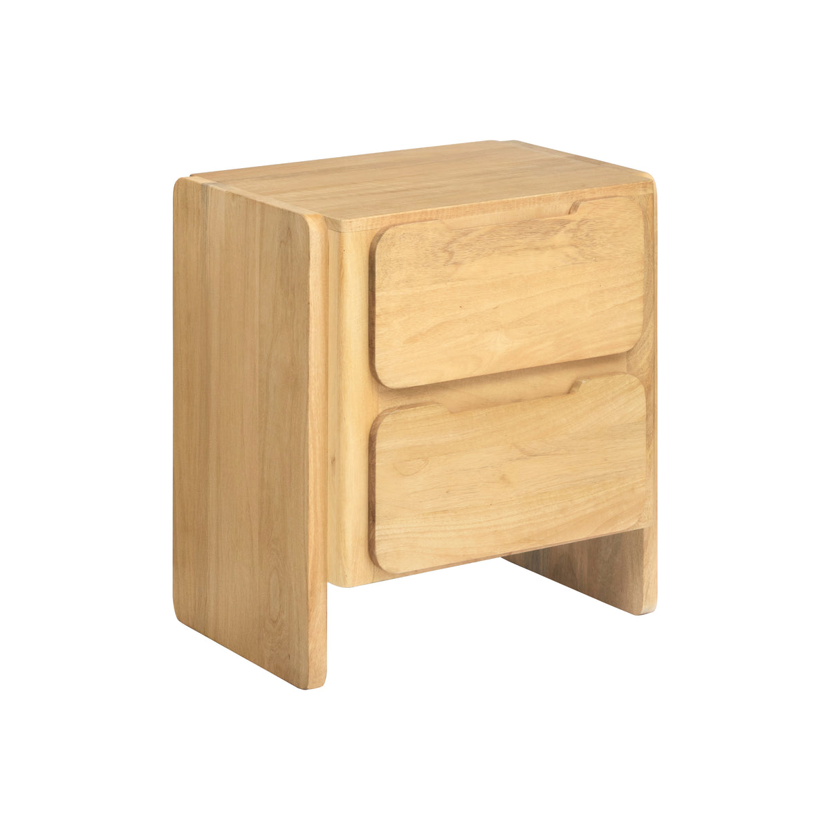 Maggie Solid Wood Nightstand - Light Blonde