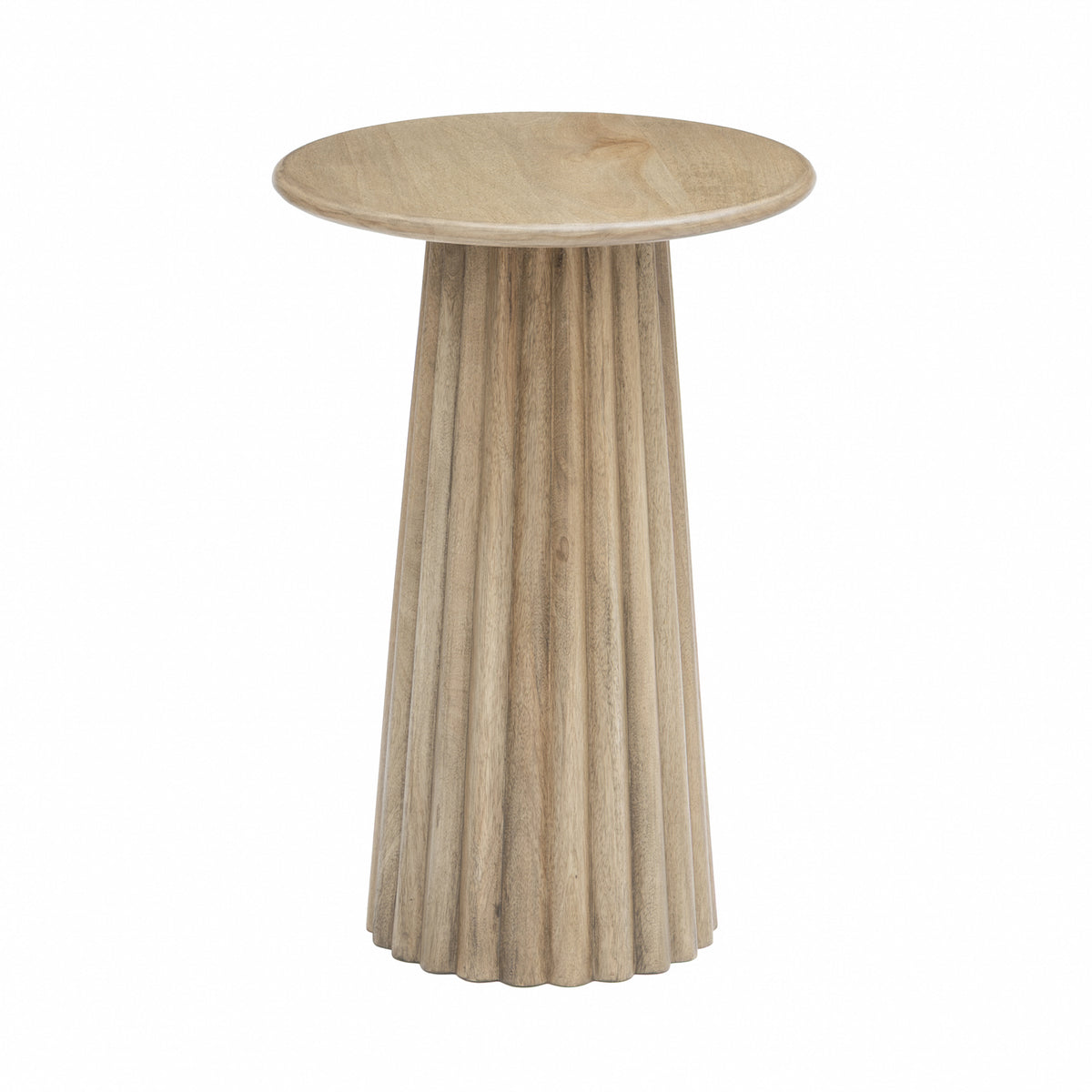 Sienna Solid Wood End Table Warm Sand - Warm Sand