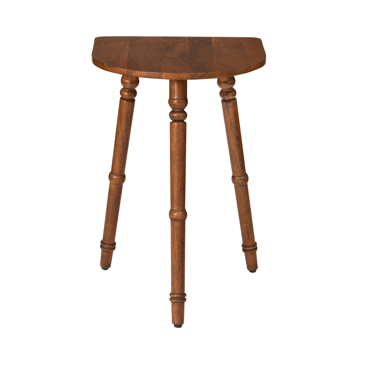 Bibi Solid Wood End Table - Walnut