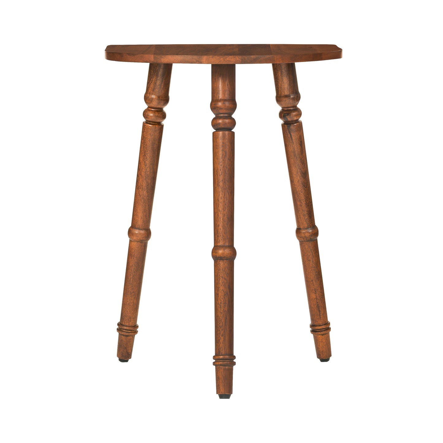 Bibi Solid Wood End Table - Walnut