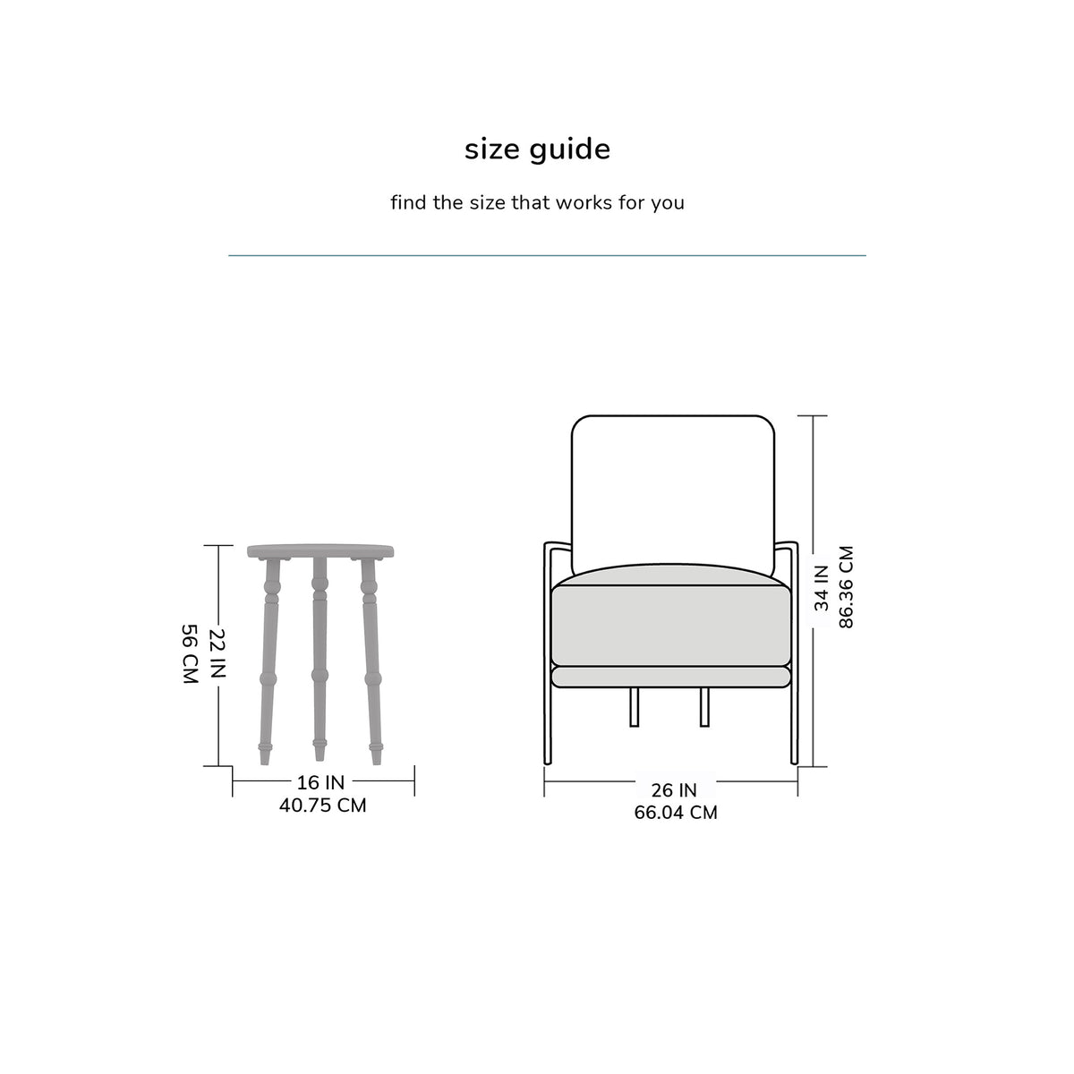 Bibi Solid Wood End Table - Walnut