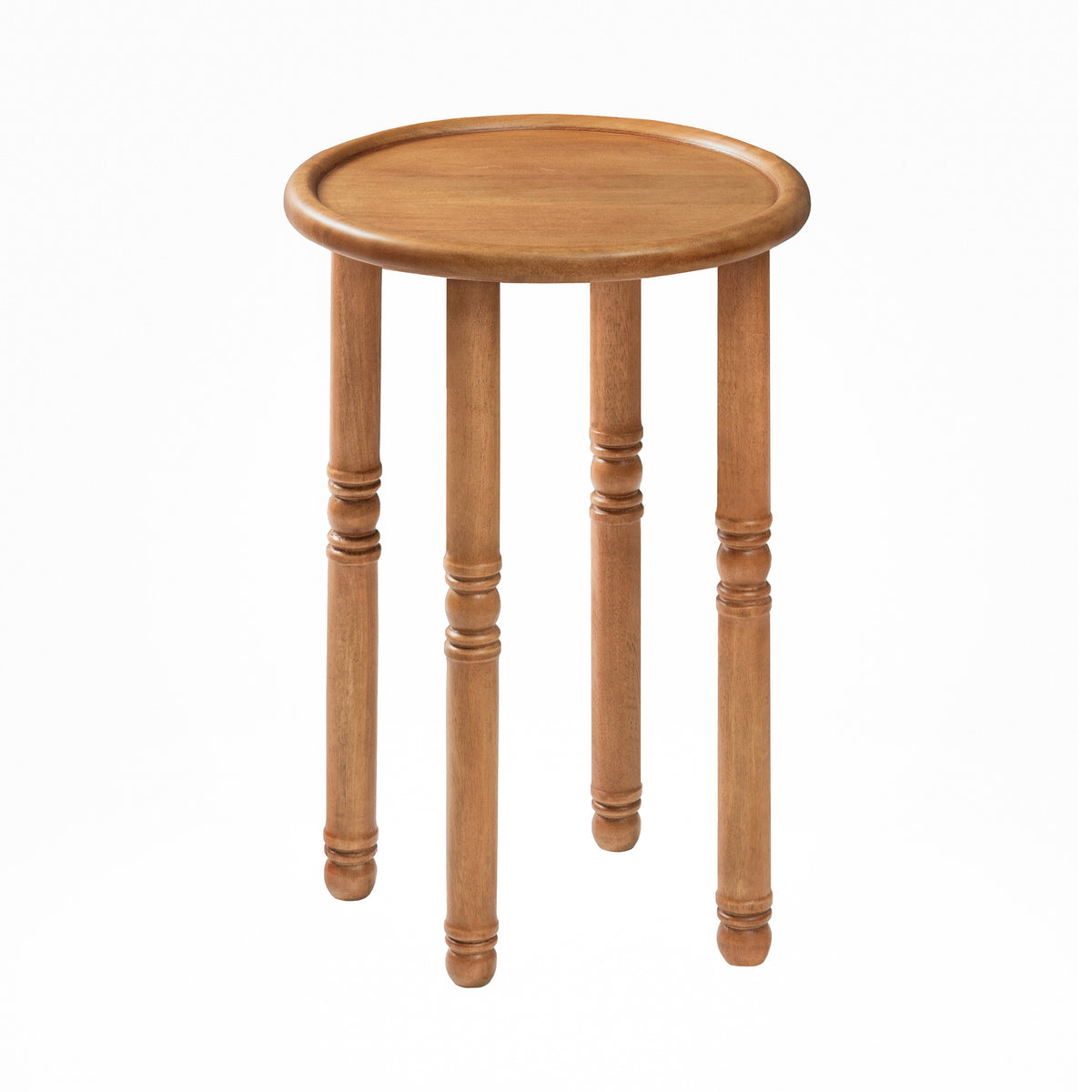 Pierre Solid Wood End Table - Mid Tone Honey