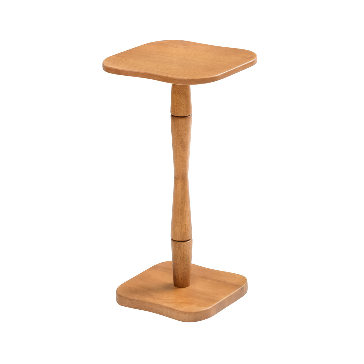 Jasmine Solid Wood End Table - Mid Tone Honey