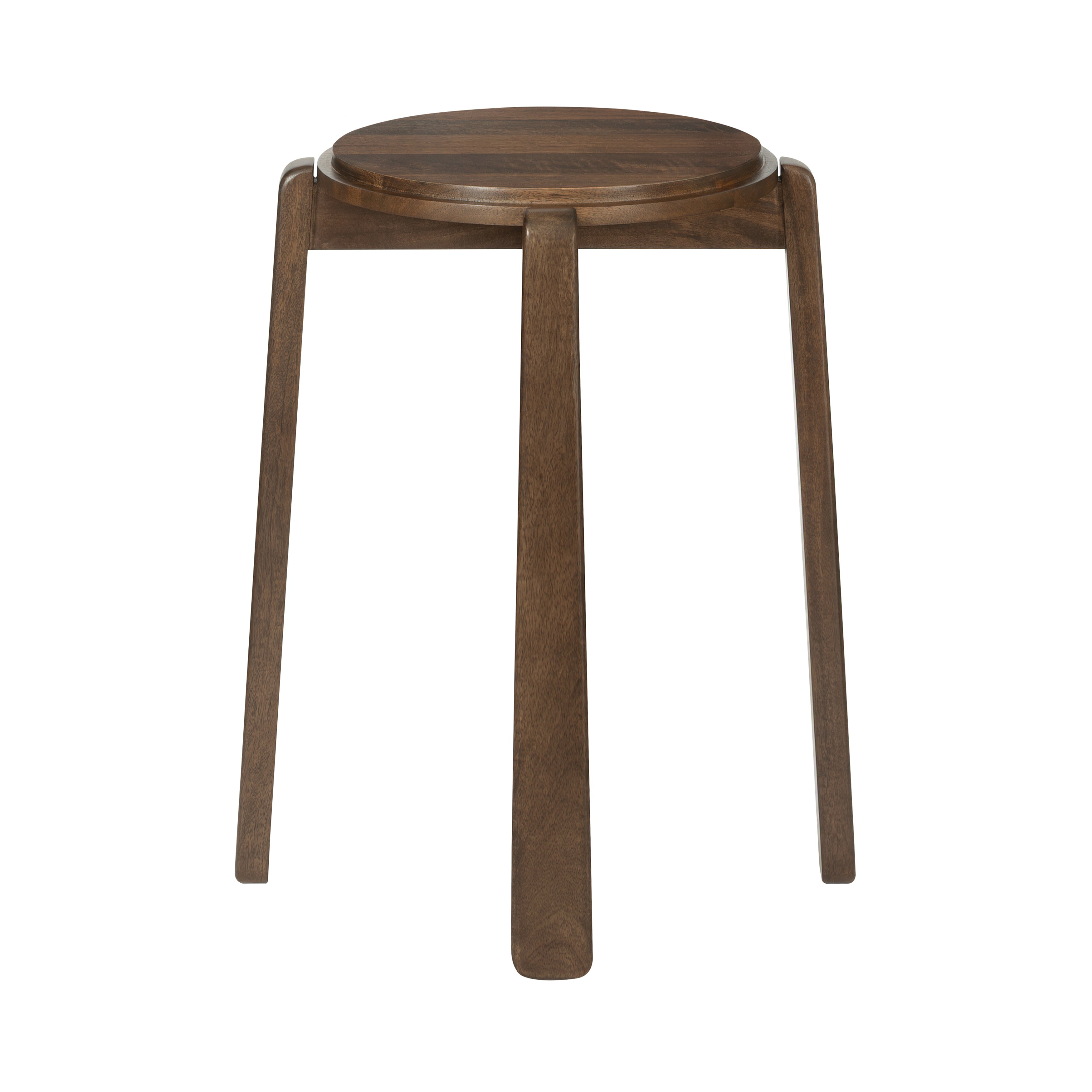 Iggy Solid Wood End Table - Hazel Brown