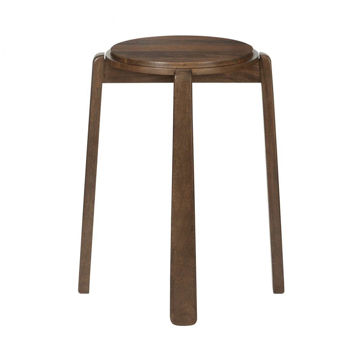 Iggy Solid Wood End Table - Hazel Brown
