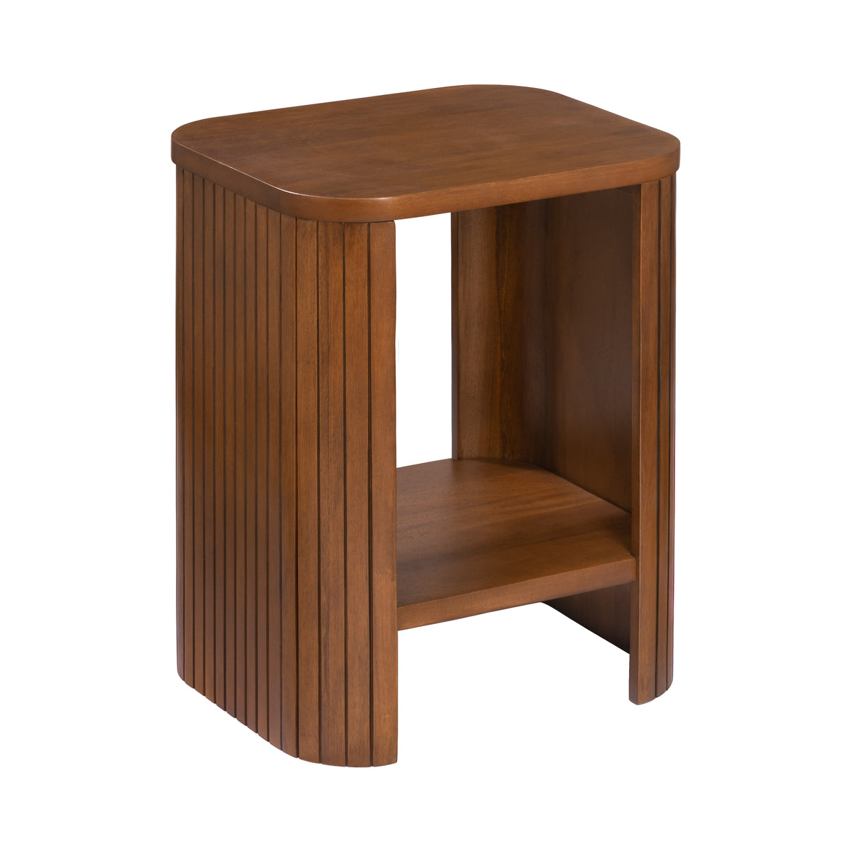 Warwick Solid Wood End Table - Walnut