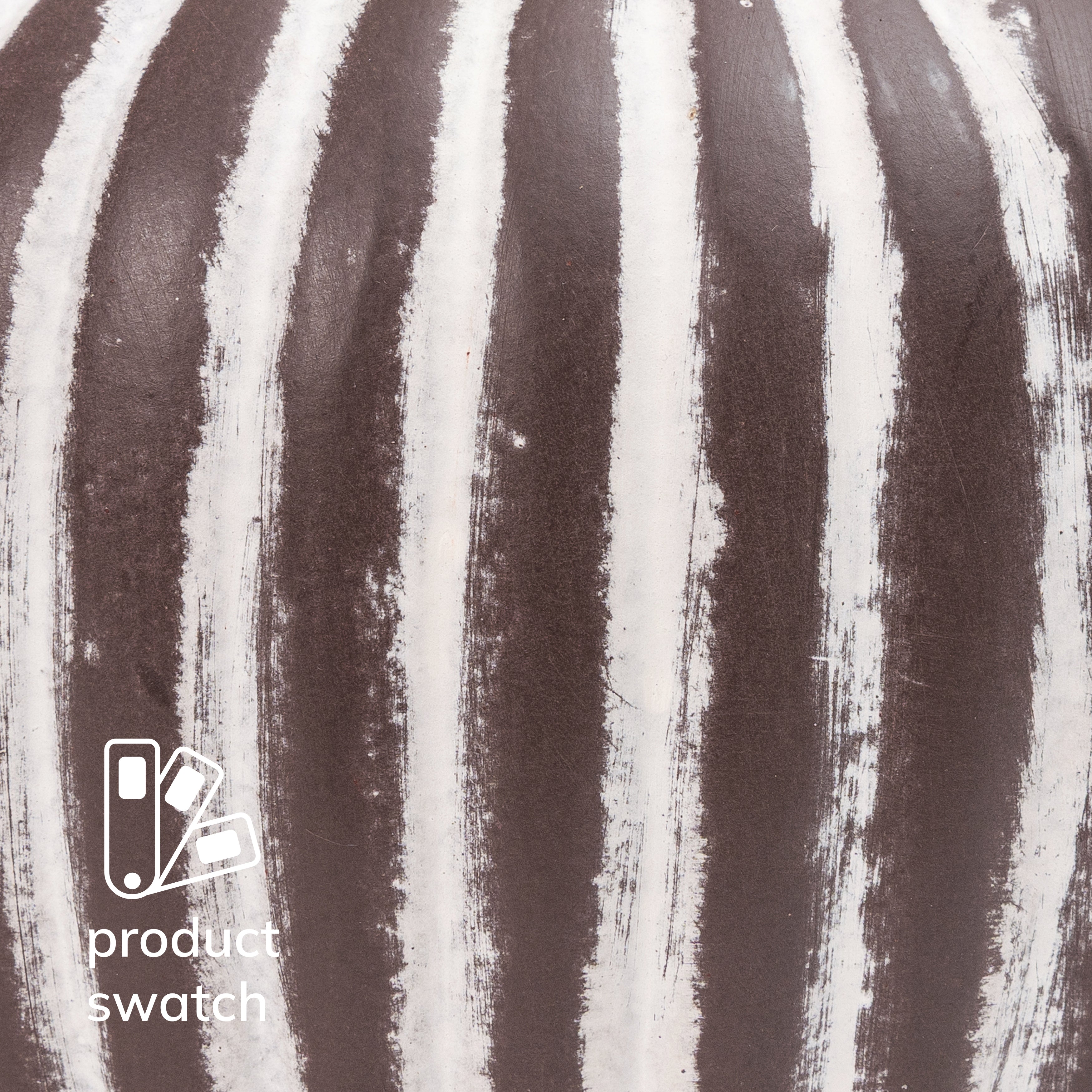 dark brown & white