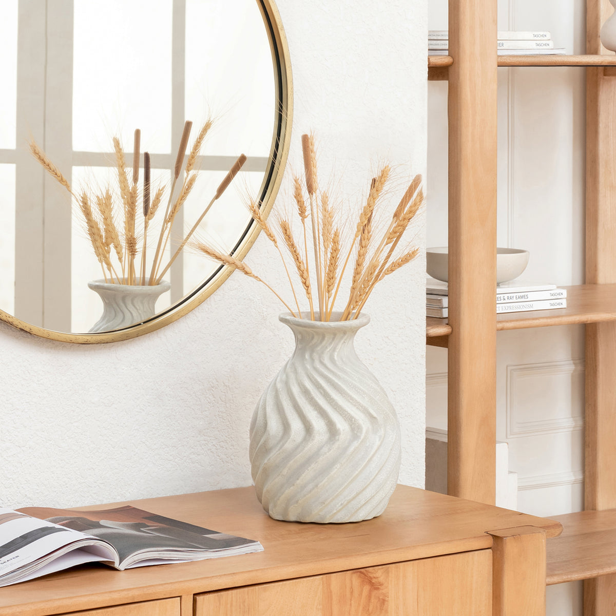 Epsom Ecomix Vase - White