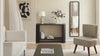Warwick Solid Wood Console Table - Black.