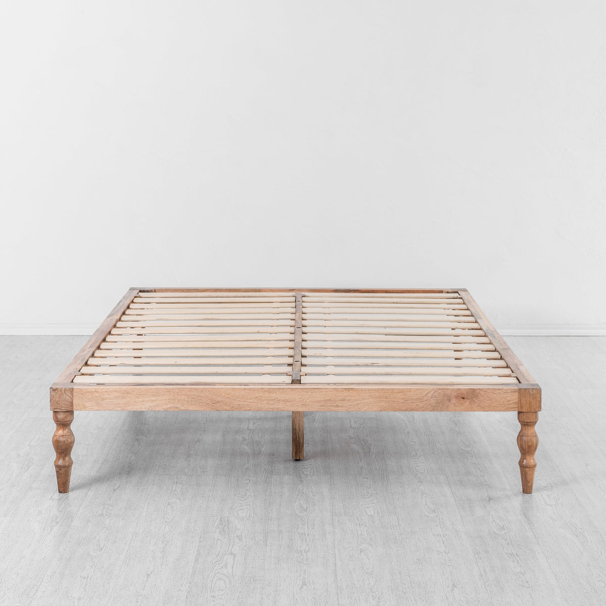Rhonda Platform King Size Bed - Natural