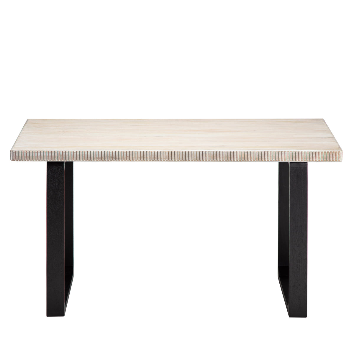 Ancona Solid Wood Writing Desk - Whitewash