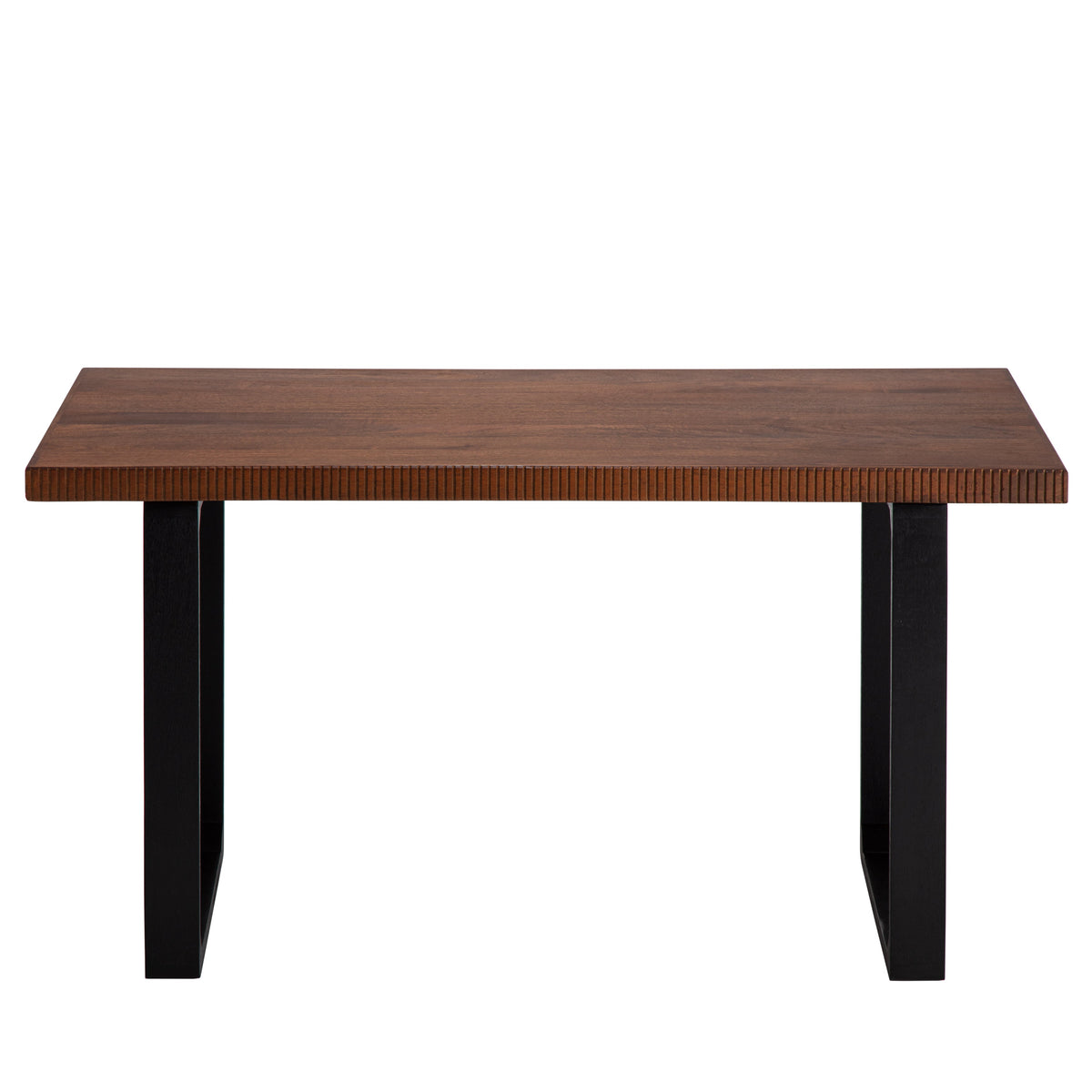 Ancona Solid Wood Writing Desk - Walnut