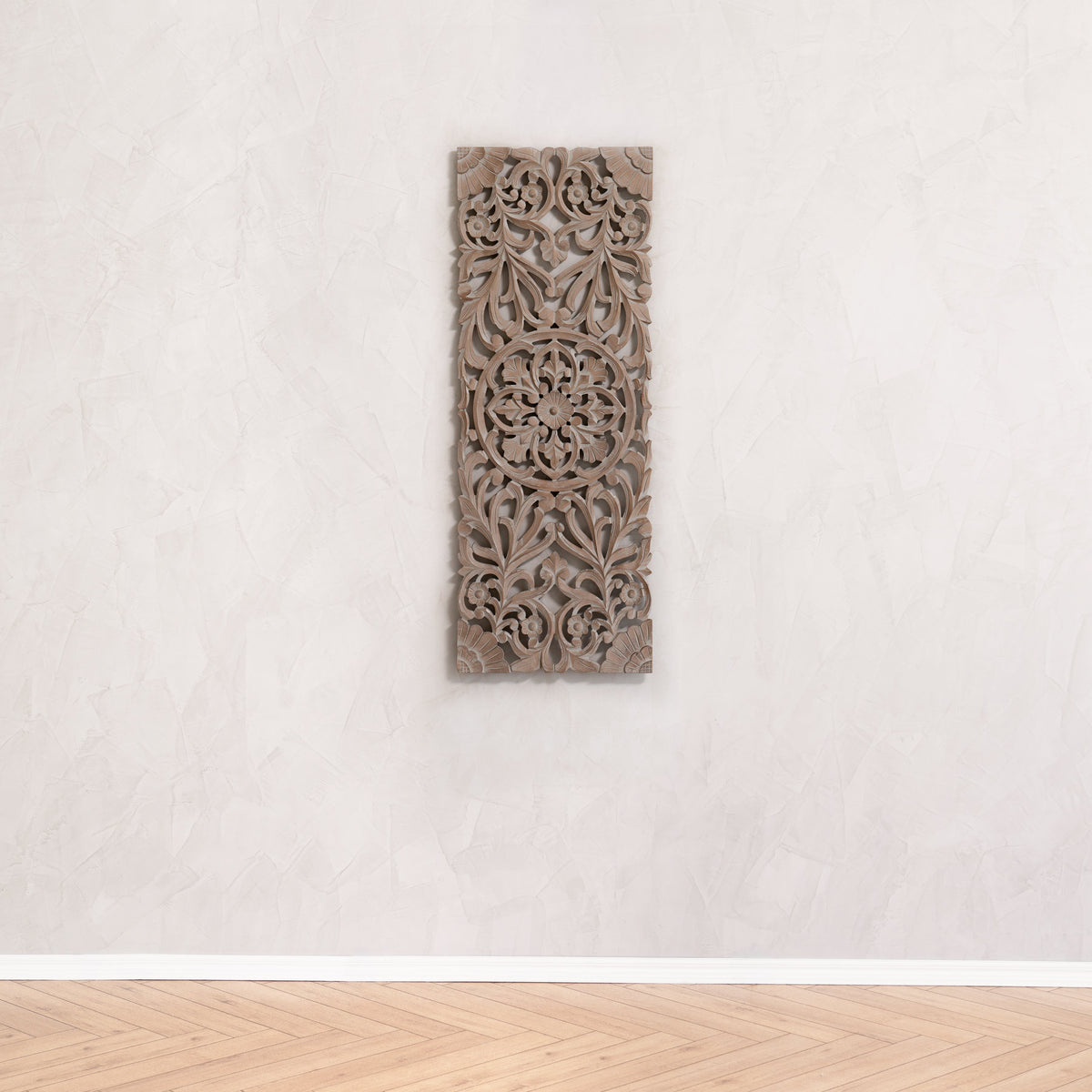 Malito Wall Medallion - Brown Wash