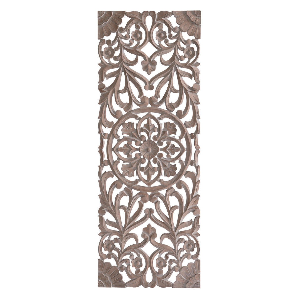 Malito Wall Medallion - Brown Wash