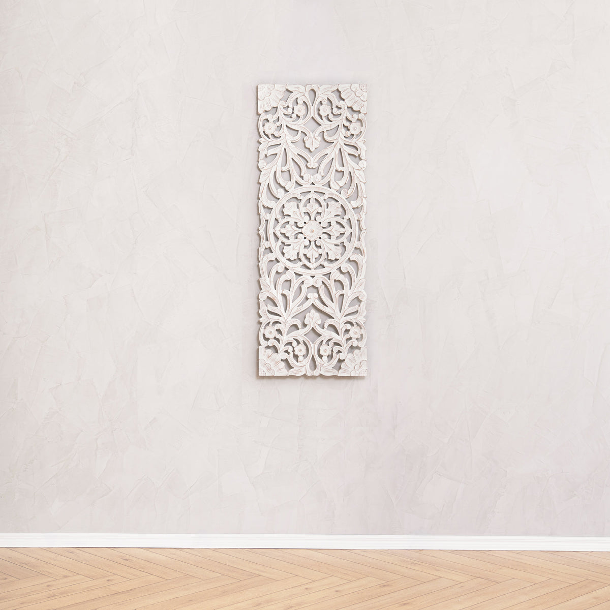Malito Wall Medallion - White