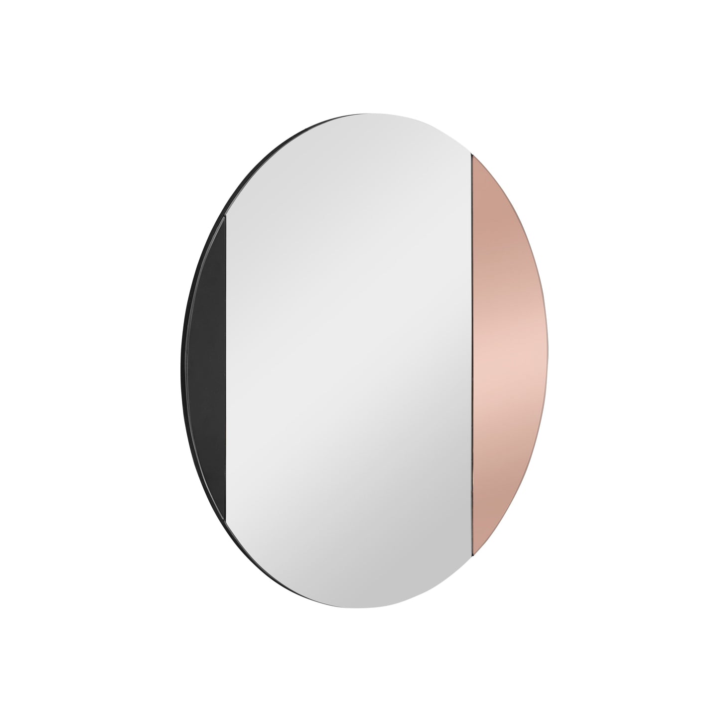 black, rose gold