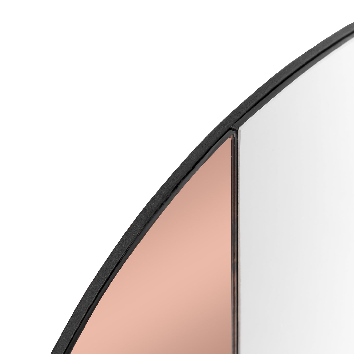 black, rose gold
