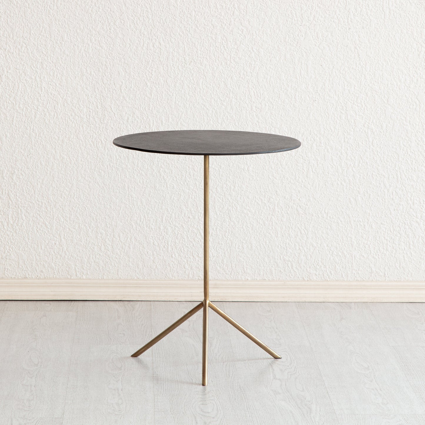 Noelle End Large Table - Black Top