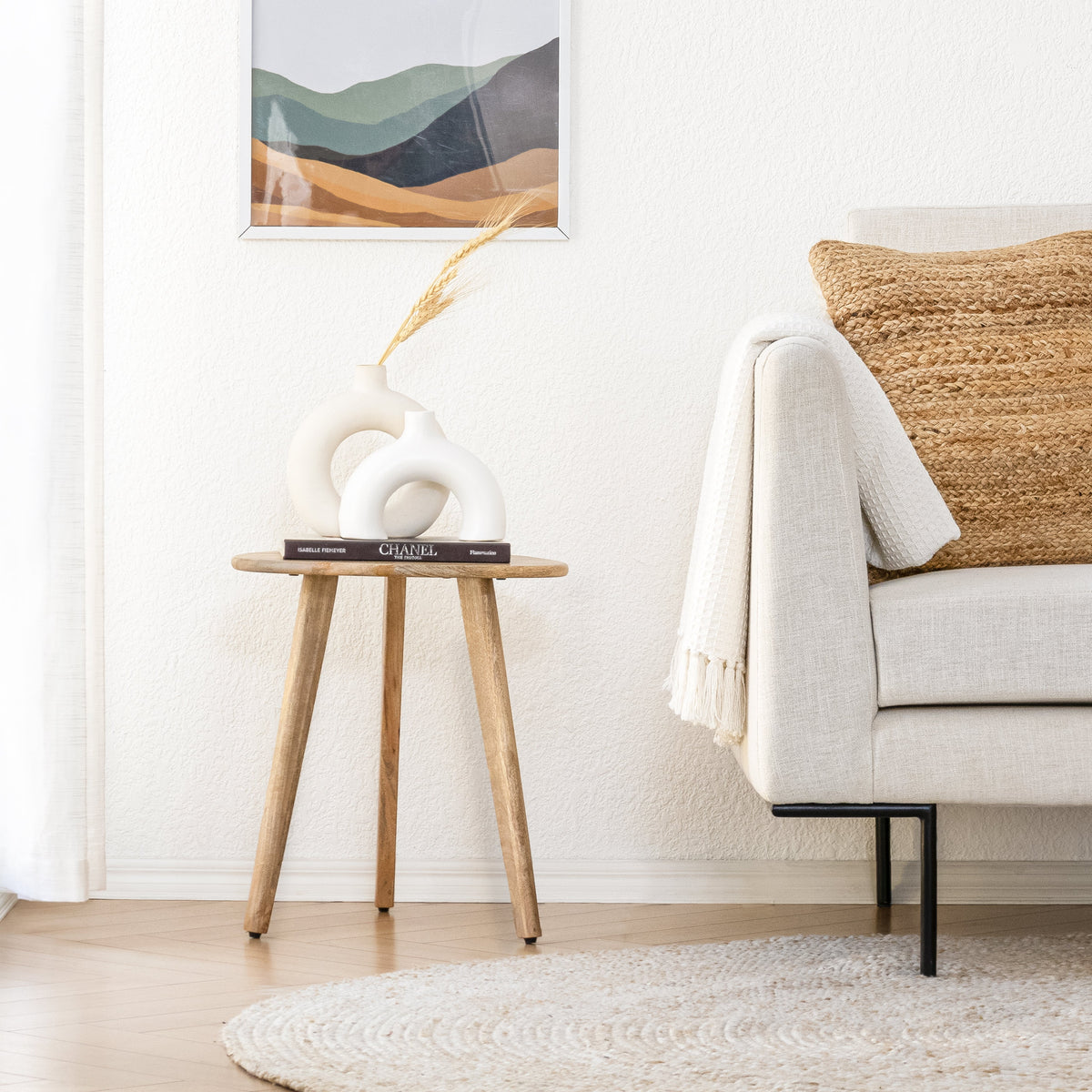 Armstrong End Table - Small - Natural