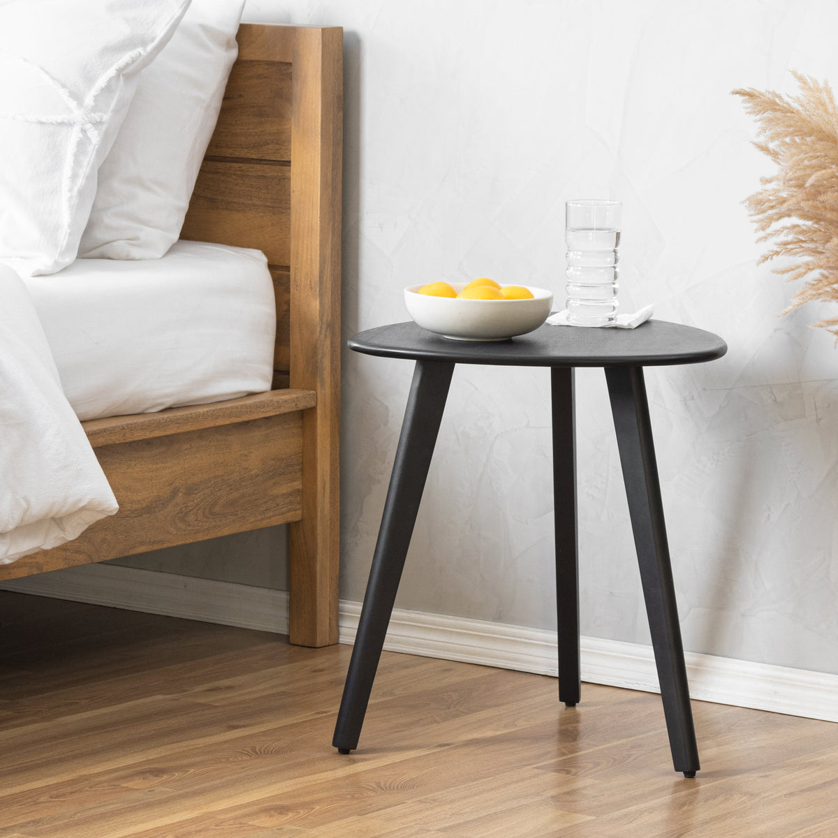 Armstrong End Table - Large - Black