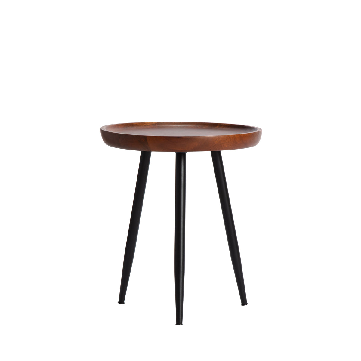 Chervey Side Table - Small - Walnut